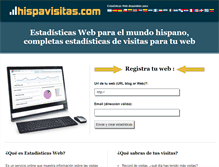 Tablet Screenshot of hispavisitas.com